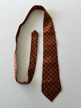 Vintage Sulka 100% Silk Made in France Geometric Tie